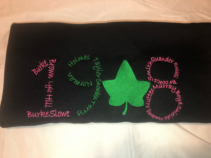 The Founders’ Embroidered Sorority Sweatshirt 
