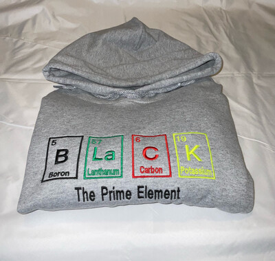 The Prime Element Sweatshirts - Black History Periodic Table 