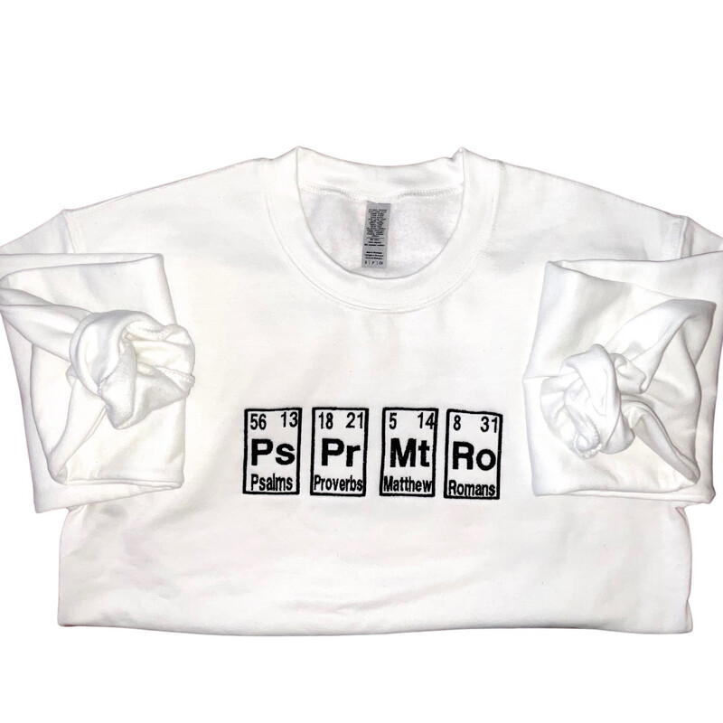 Favorite Bible Verse | Embroidered Sweatshirt