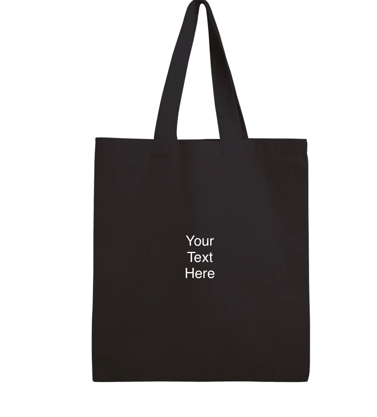 Custom Embroidered 100% Cotton Canvas Tote Bag