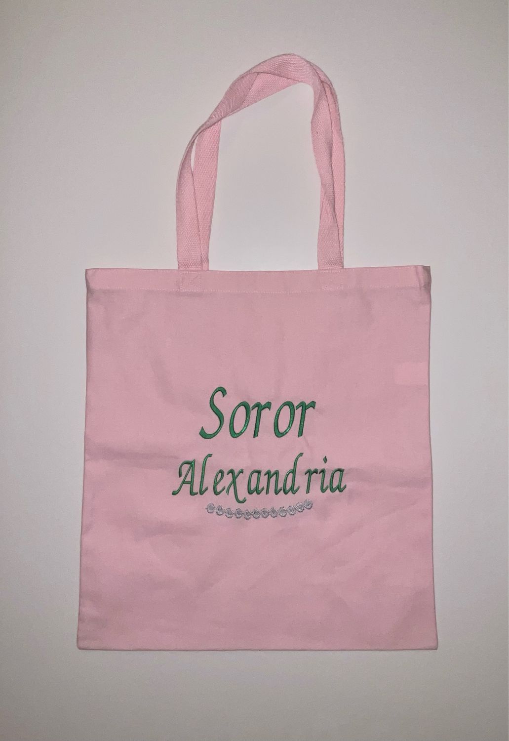 Personalized Sorority Soror Tote Bag 