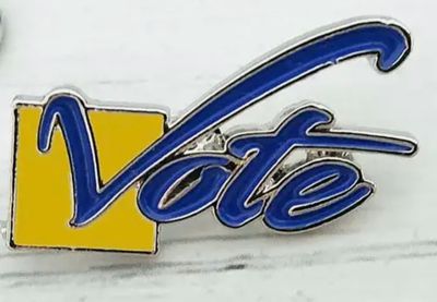 Vote Brooch | Lapel Pin 