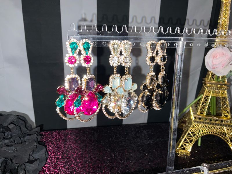 Crystal Chandelier Earrings 