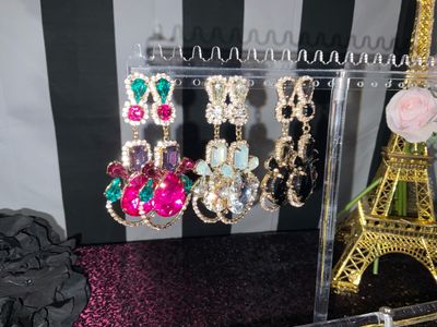 Crystal Chandelier Earrings 