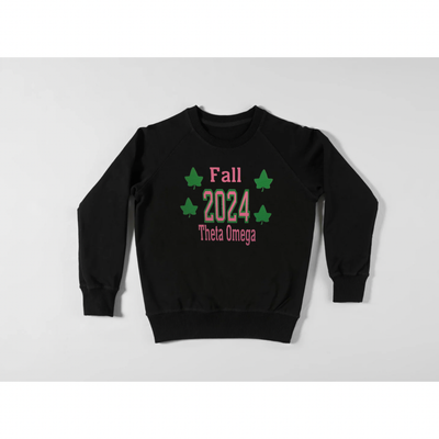 Embroidered Greek Sorority Sweatshirt - Customize Year
