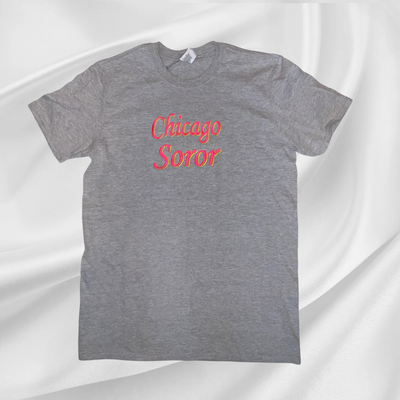 Chicago Soror Embroidered Tee 
