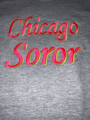 Chicago Soror Embroidered Sweatshirt