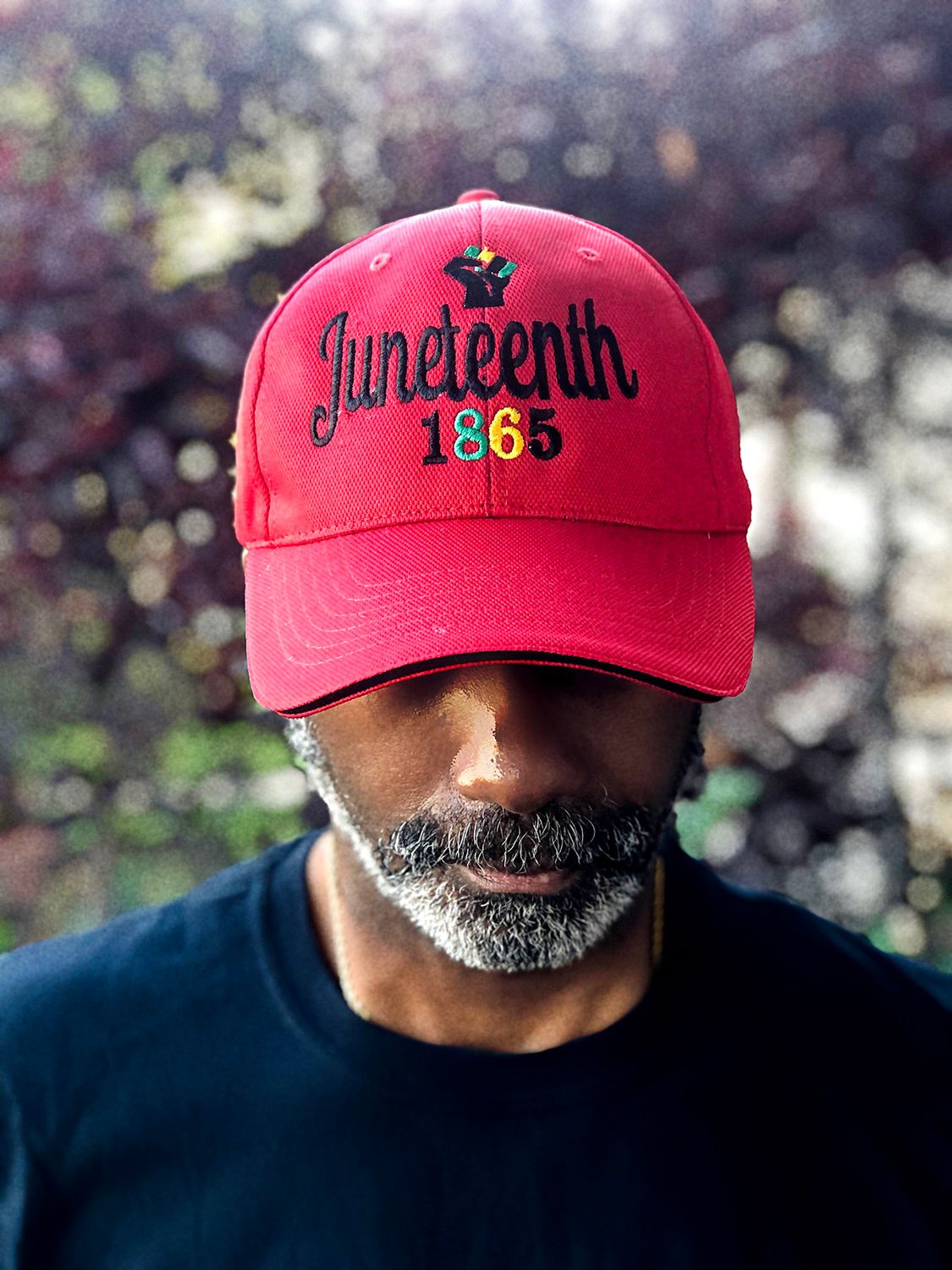 Juneteenth Embroidered Hat - Red 