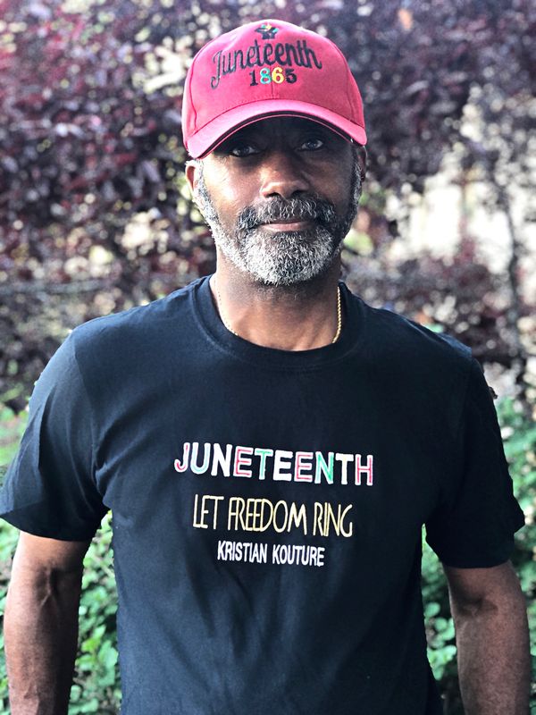 Juneteenth Embroidered Hat - Red 