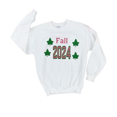 Embroidered Greek Sorority Sweatshirt - Customize Year