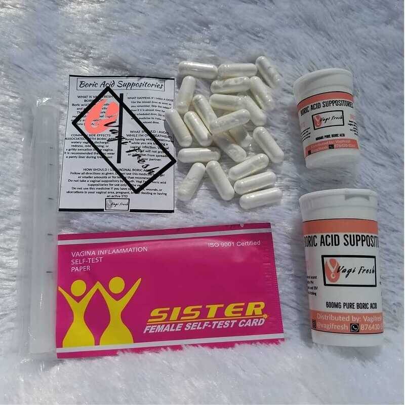 Boric Acid Suppositories Kits