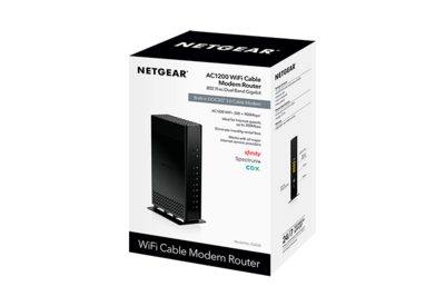 NETGEAR DOCSIS® 3.0 1.2Gbps Two-in-one Cable Modem + WiFi Router