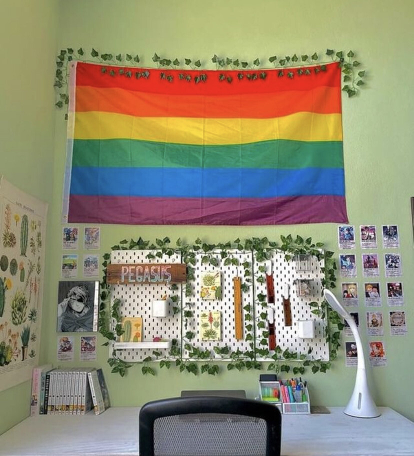 Rainbow Wall Flag