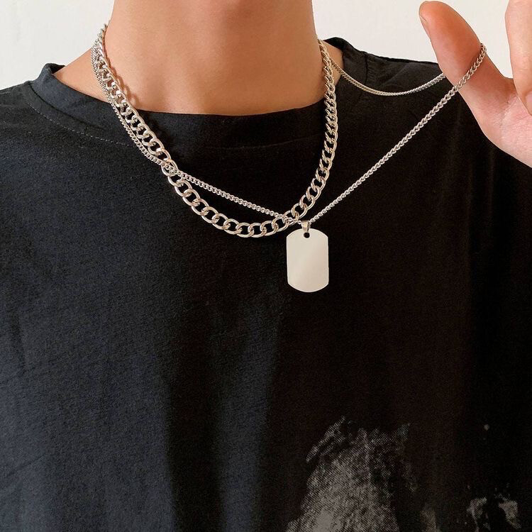 Basic Silver Dog Tag Chain basic-silver-dog-tag-chain