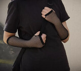 Fishnet Fingerless Gloves