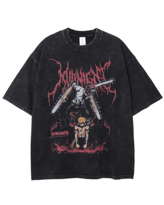 Midnight Chainsaw man tee