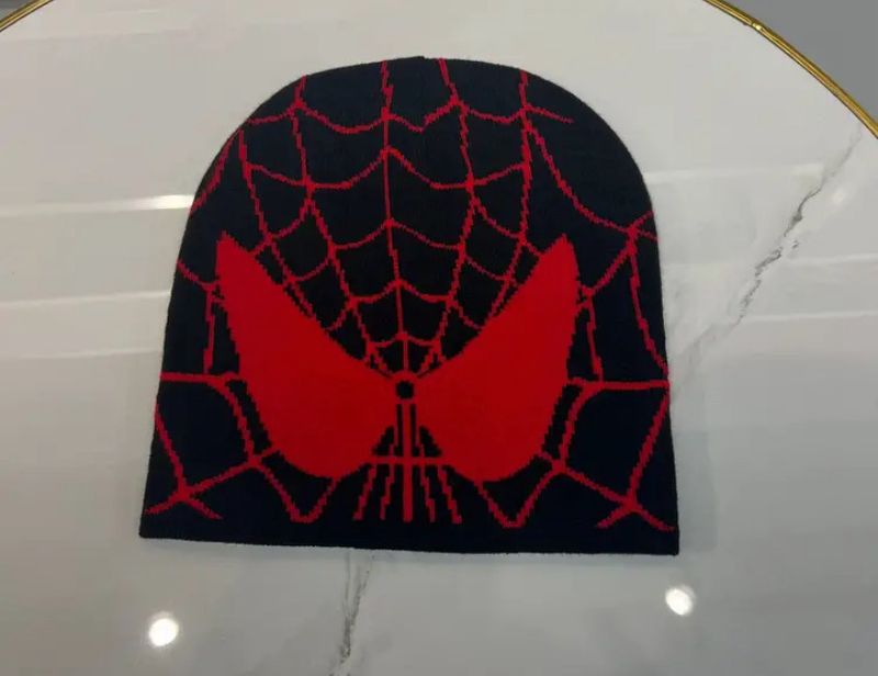 Black Spidey Beanie