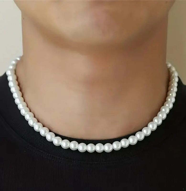 Faux Pearl Chain