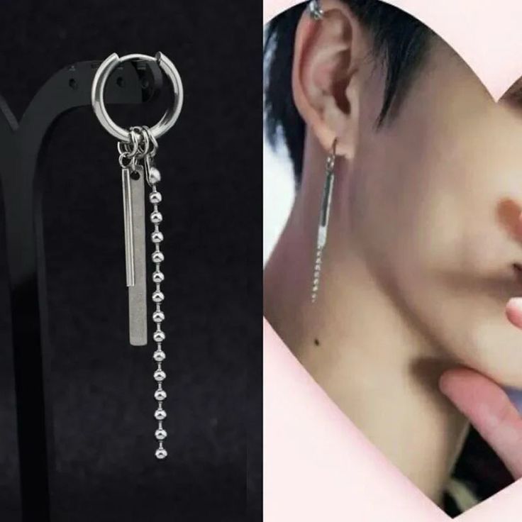 Stainless Steel Clip Earring