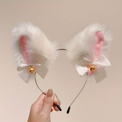 White Kitty Headband