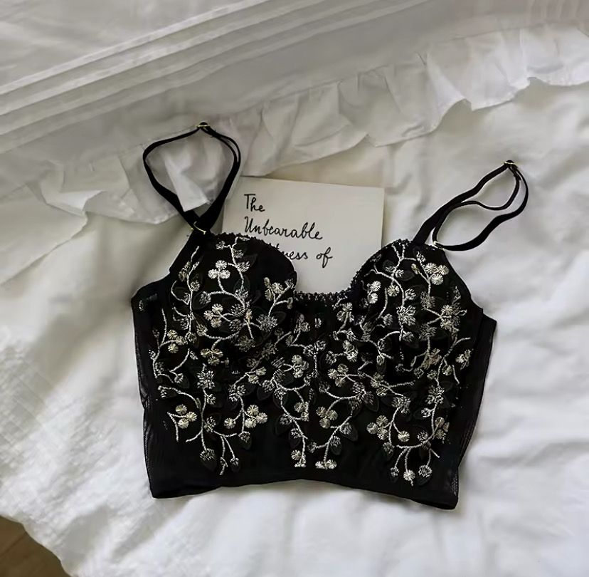 Black Swan Bustier Top