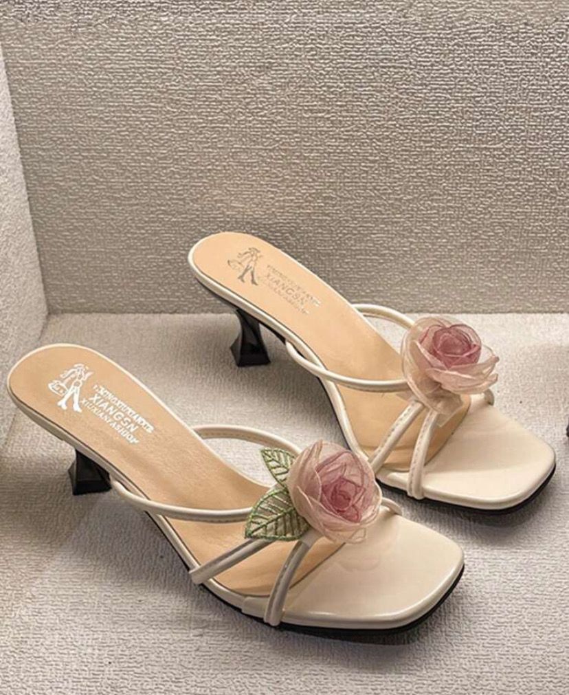 Ethereal Rose Kitten Heels