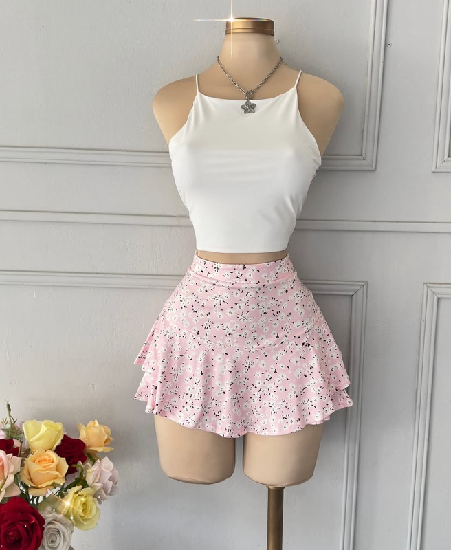 Pink Petal Skirt