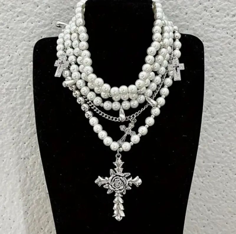 Saint Sinner Pearl Chains 