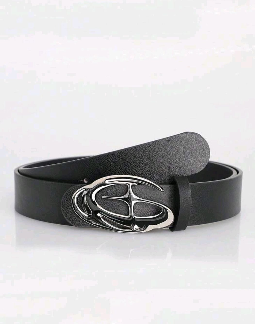 Chrome Leather Belt