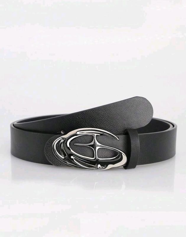 Chrome Leather Belt