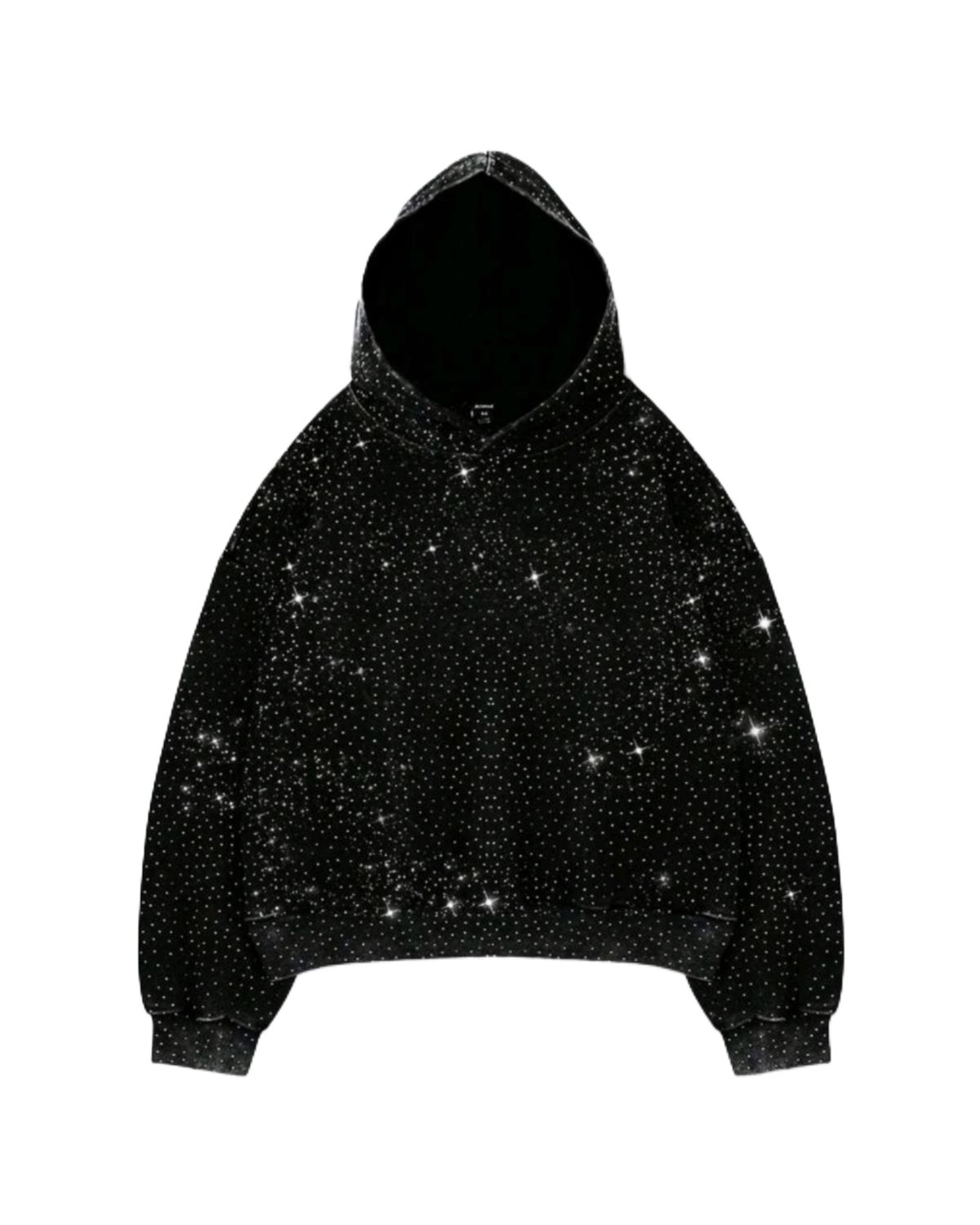 Rhinestone Pullover Hoodie