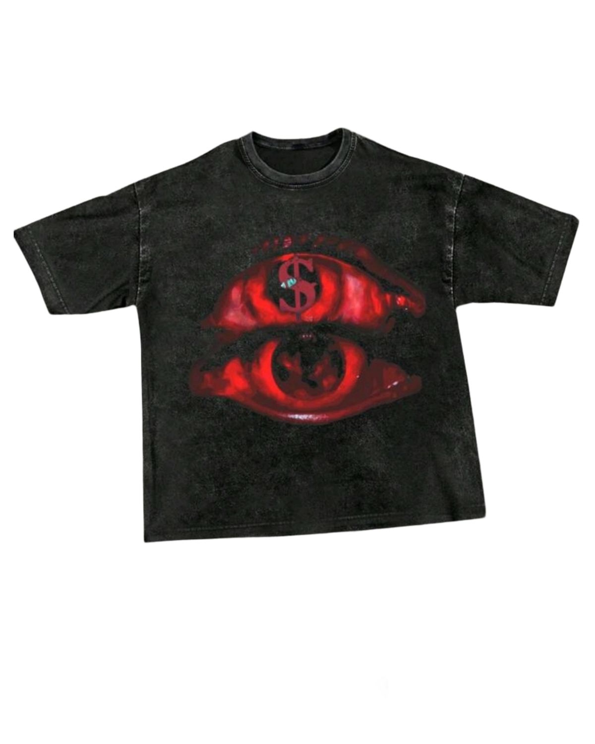 Grillz Acid Wash Tee
