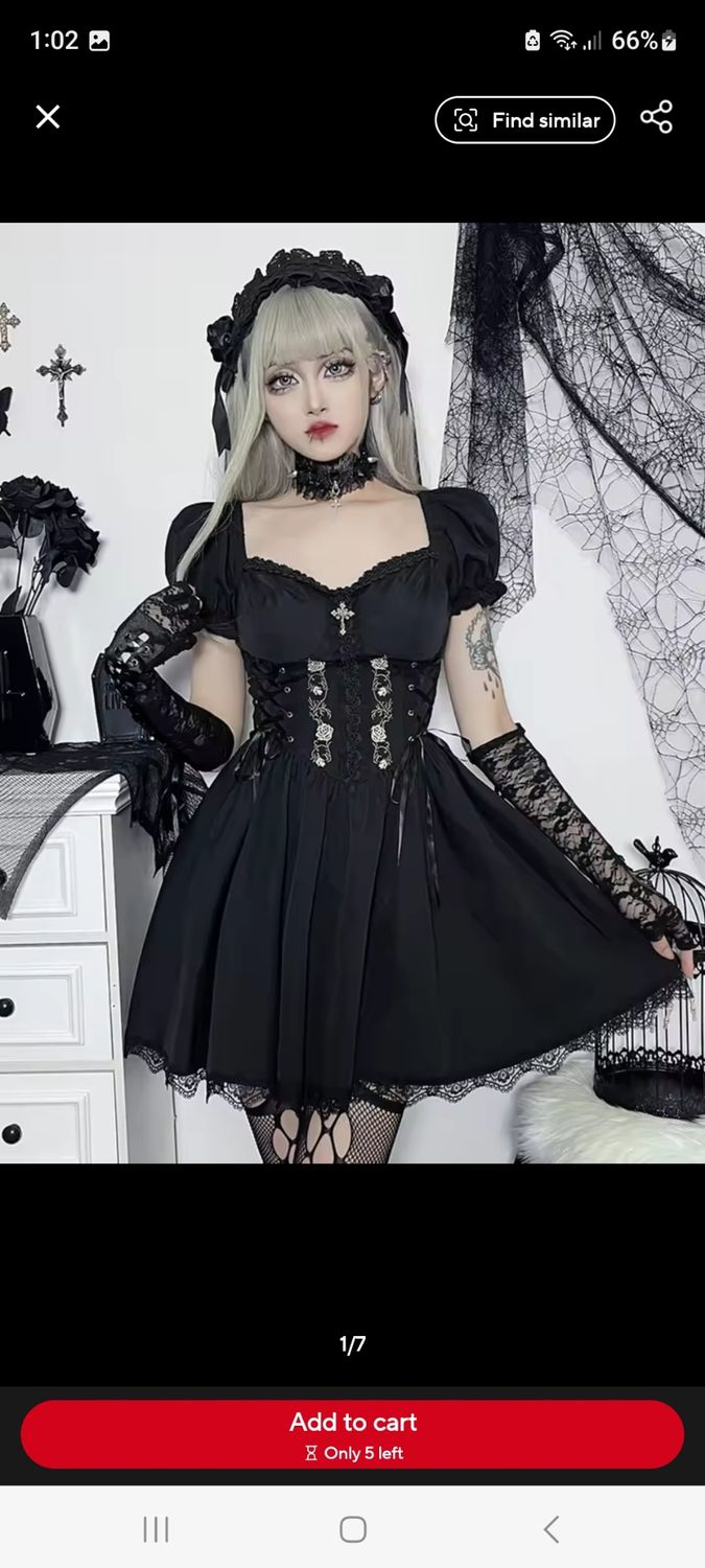 Dark lolita dress