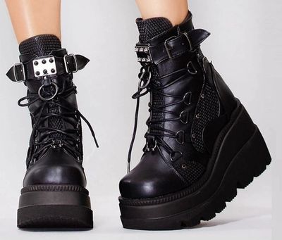 Spike Punk Boots