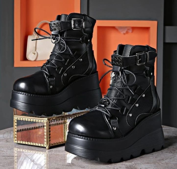 Spike Punk Boots
