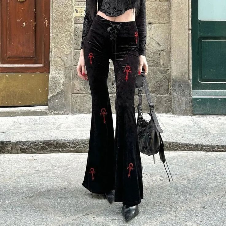 Velvet Resurrection Flare Pants