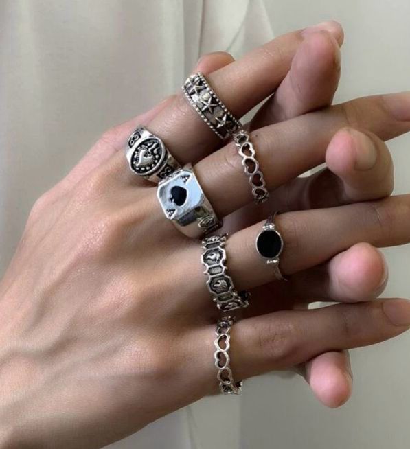 Ace 7 pc Ring set