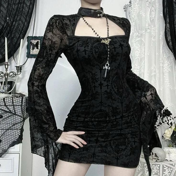 Dark Desire Lace Dress