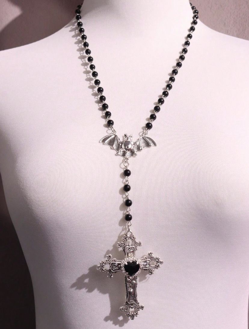 Vintage Gothic  Rosary
