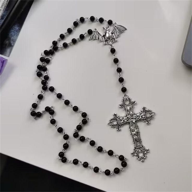 Vintage Gothic  Rosary