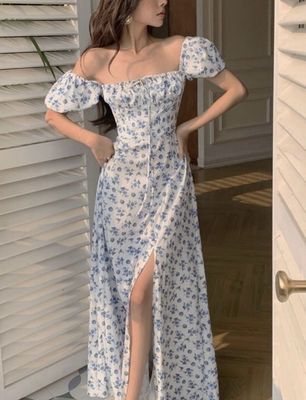 Luna Vintage Floral Dress