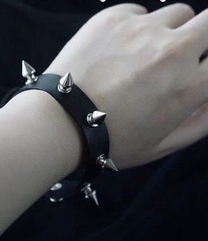Rivet Spiked Bracelet 