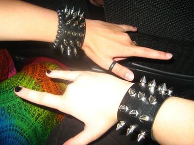 Triple Threat Spiked Bracelet 