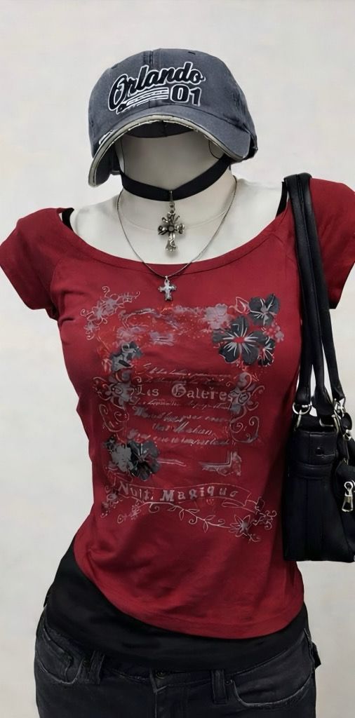 Cherry Static Halter Top