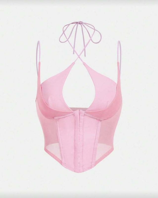 Pink Corset Top