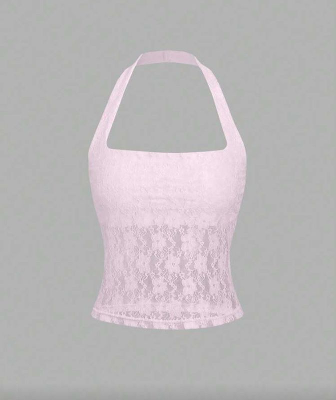 Mesh Pink Top