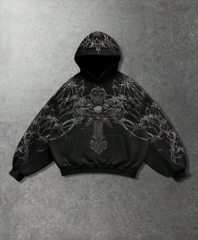 Skull Alt Hoodie