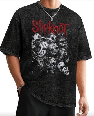 SlipKnot Acid Wash Tee
