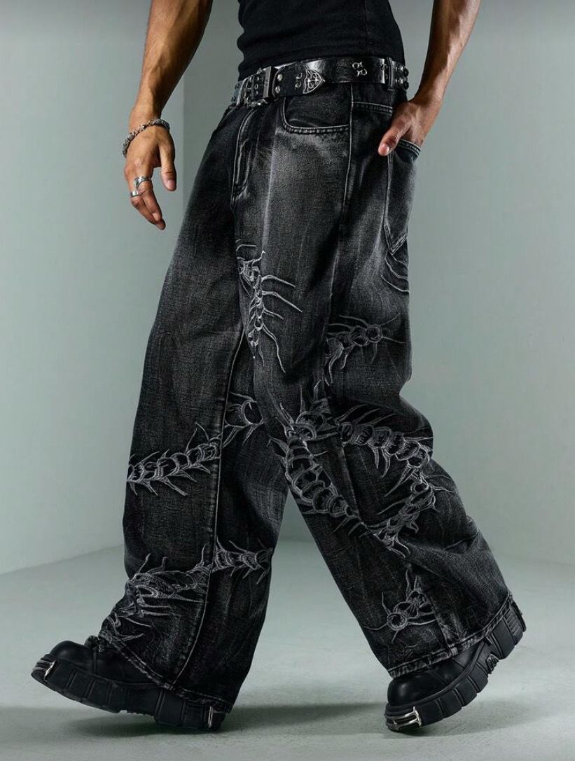 Centipede Grunge Jeans
