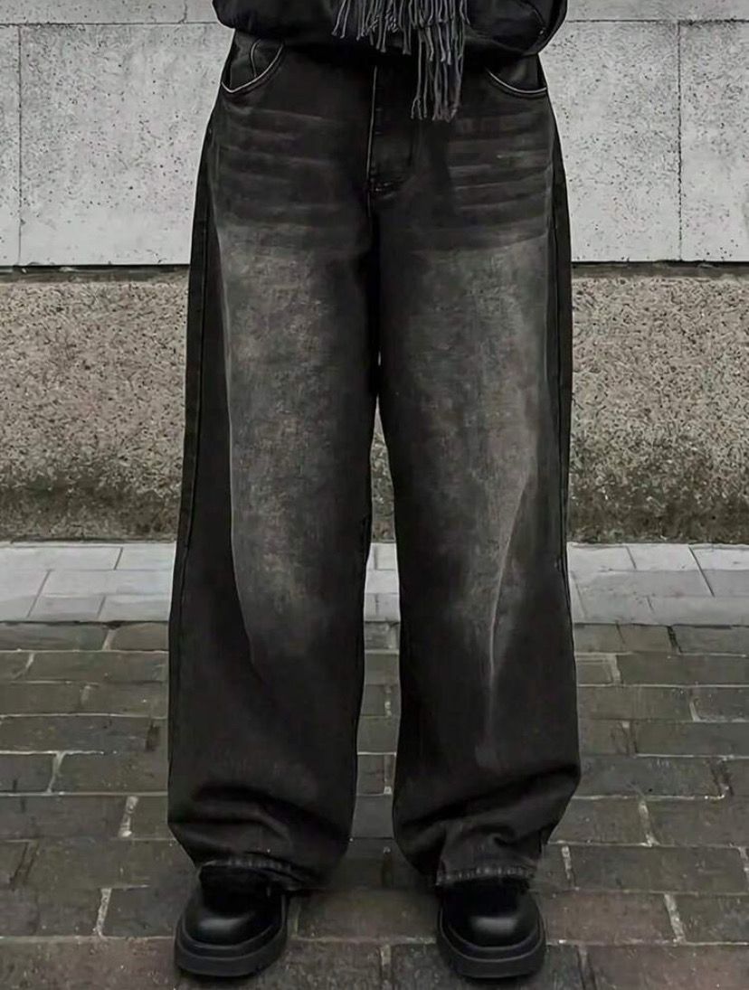 Acid Wash Alt Jeans